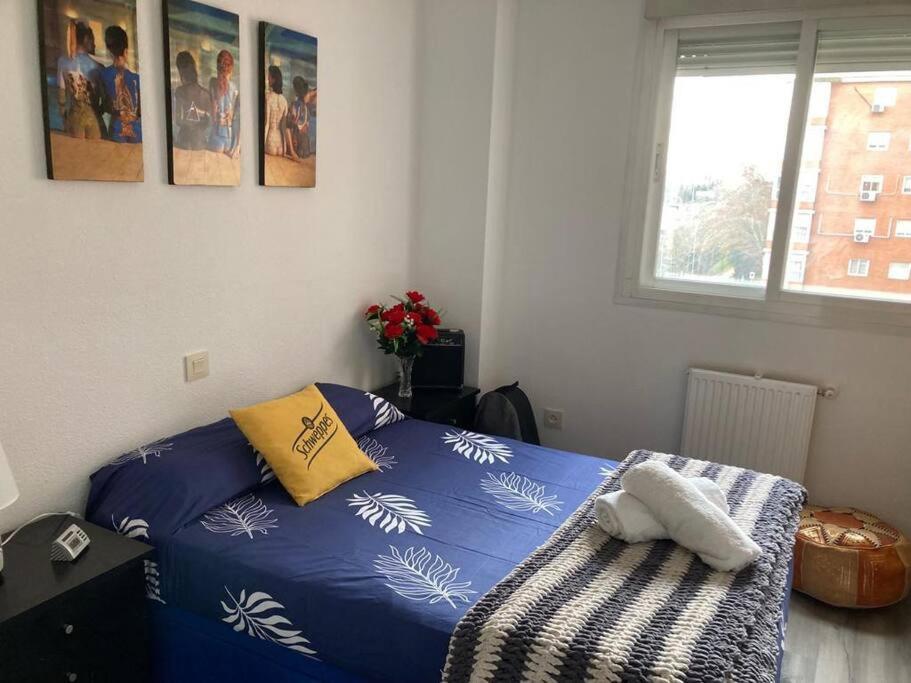 Silencioso, Luminoso Y Familiar Apartamento Lägenhet Madrid Exteriör bild